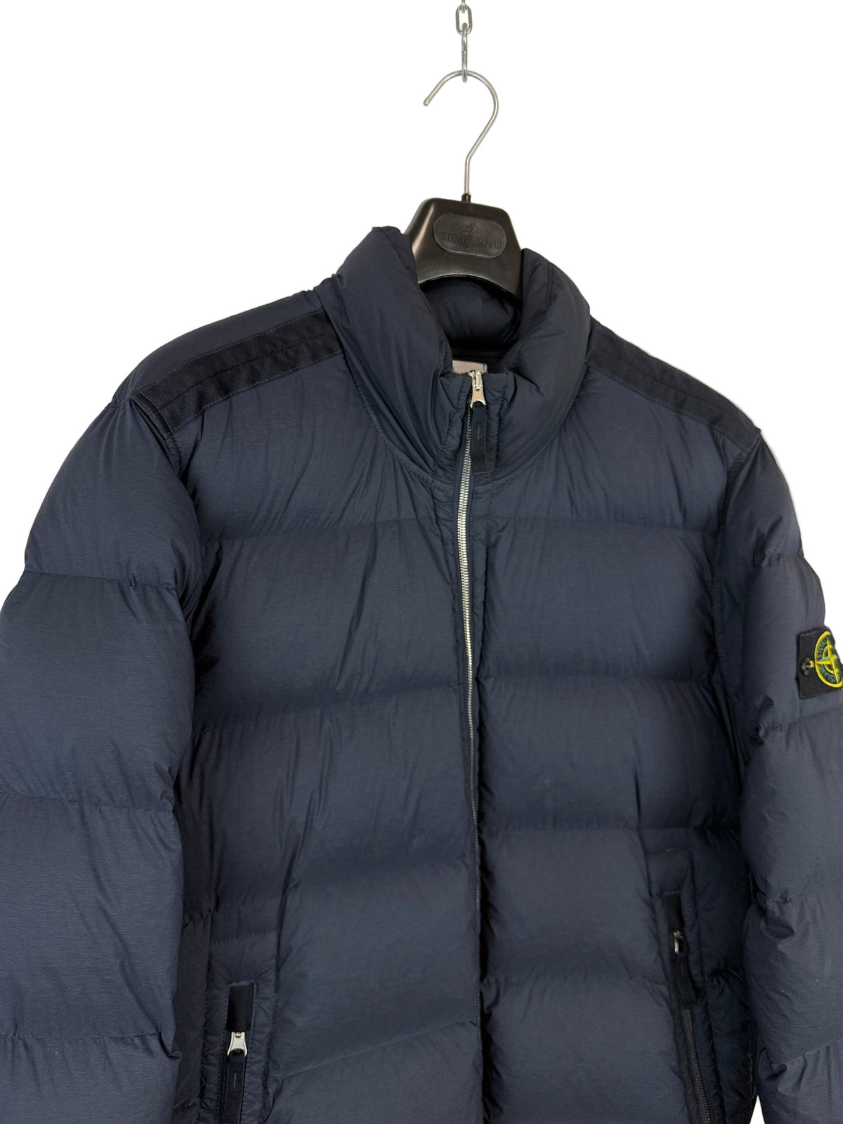 Giacca blu navy Seamless Tunnel Nylon Down-TC Stone Island - Taglia L