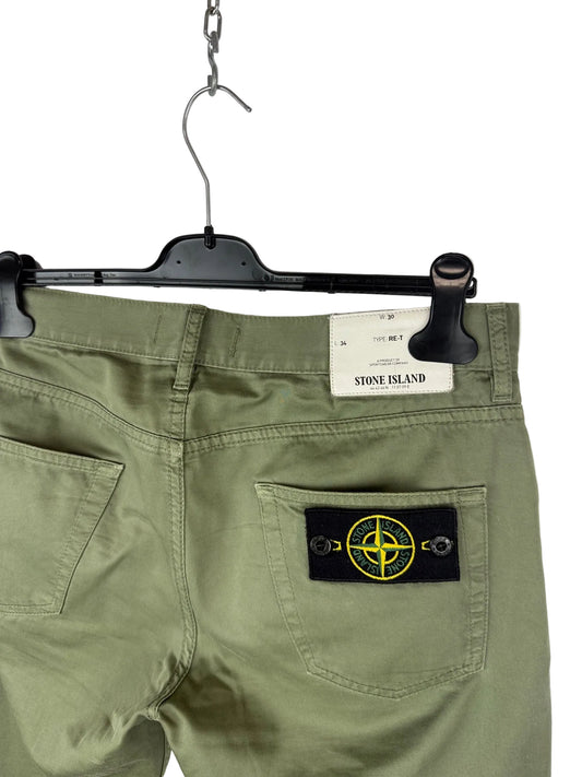 Jeans verdi Stone Island - Taglia W30