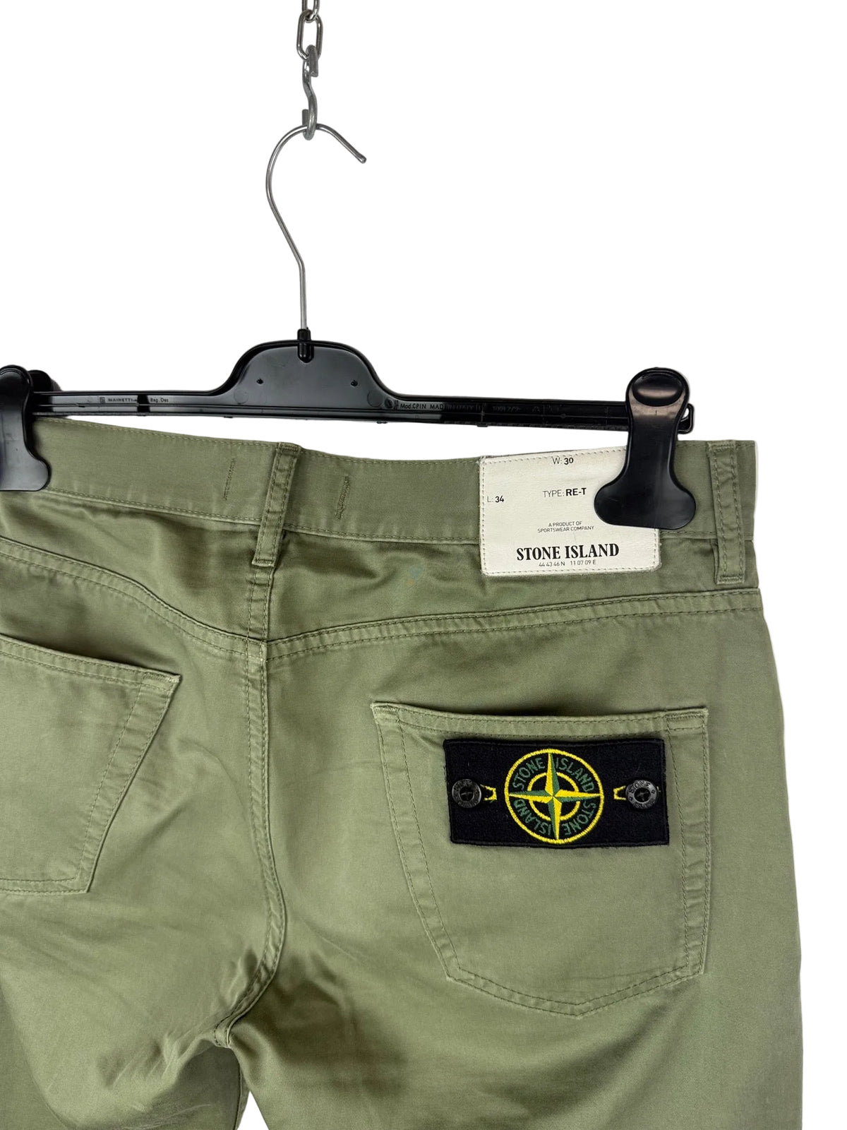 Jeans verdi Stone Island - Taglia W30