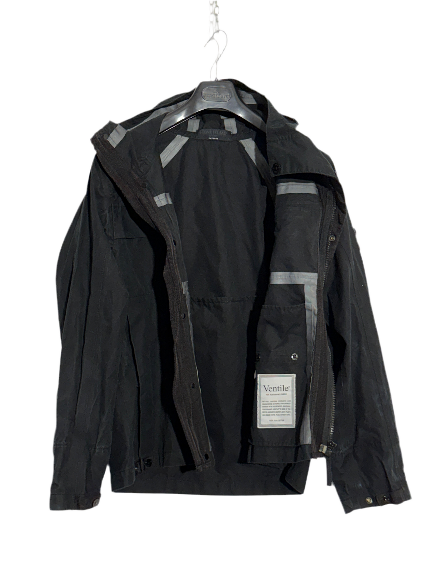 Giacca Ghost nera Ventile Stone Island del 2011 - Taglia XL