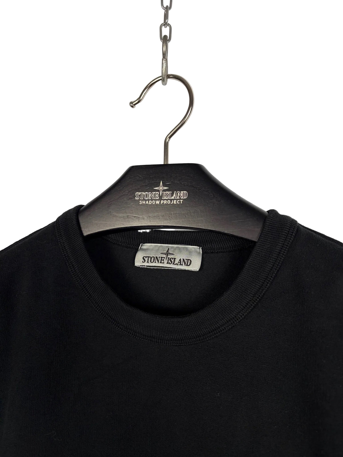 Felpa nera Stone Island AW/2023 - Taglia L - foto 4