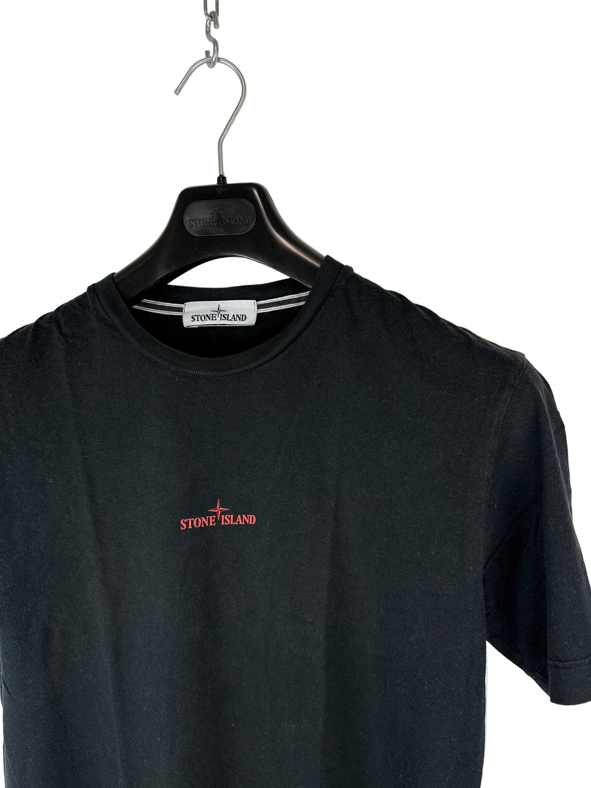 T-shirt nera Stone Island - Taglia S