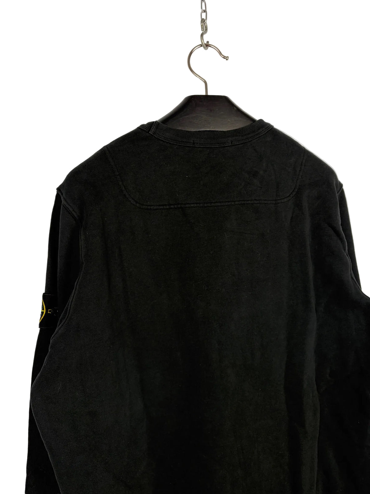Felpa nera Stone Island AW/2023 - Taglia L - foto 6