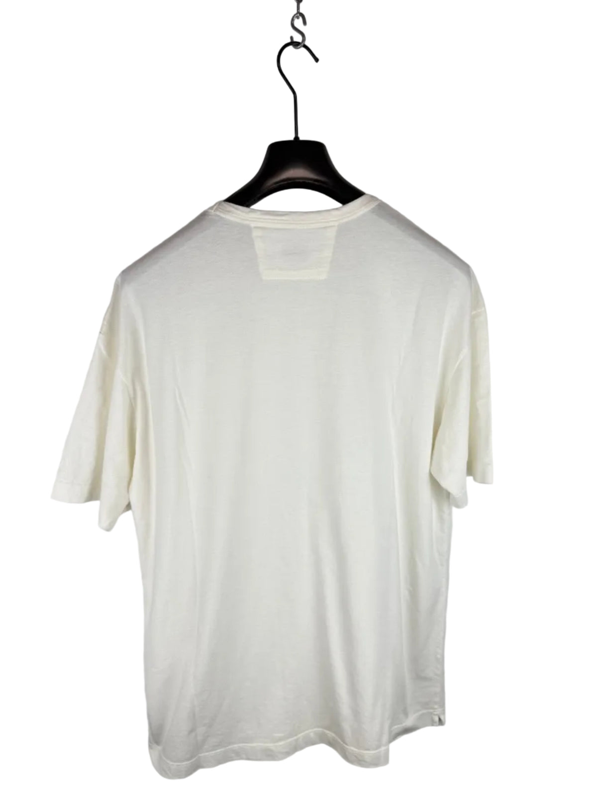 T-shirt bianca con taschino sul petto C.P. Company (nuova con cartellino) - Taglia L