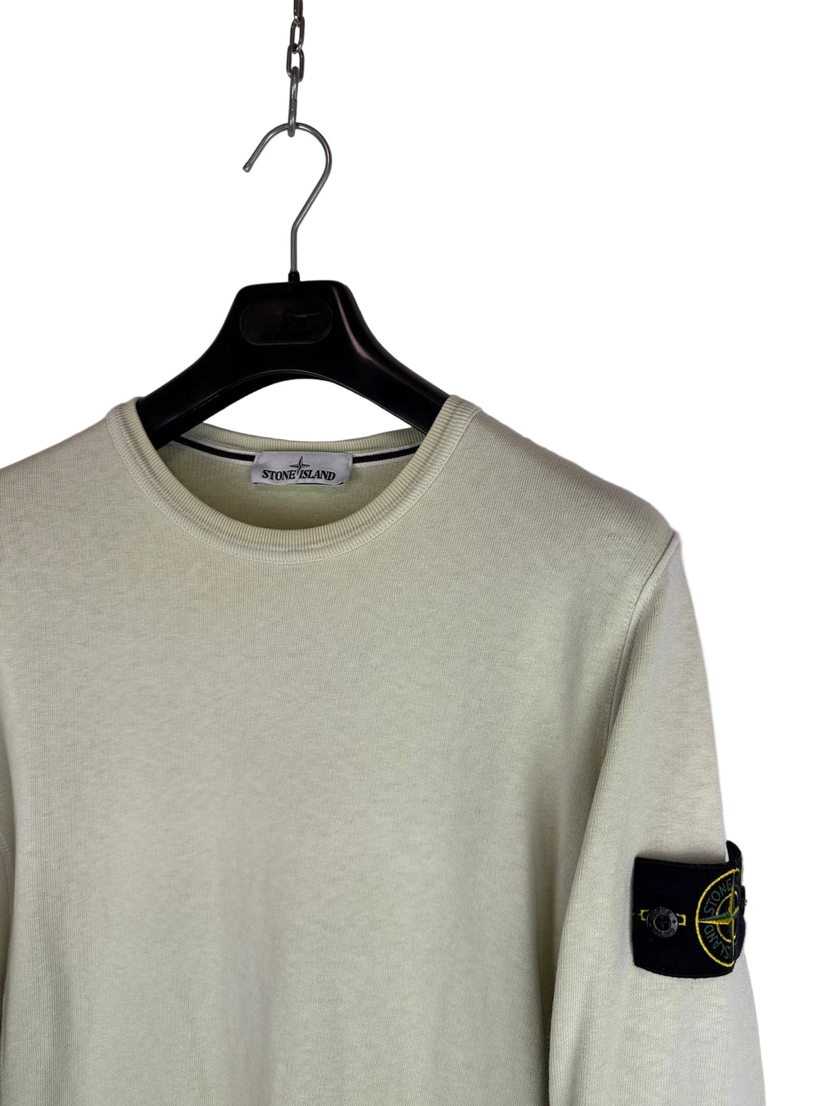 Felpa verde salvia Stone Island - Taglia S