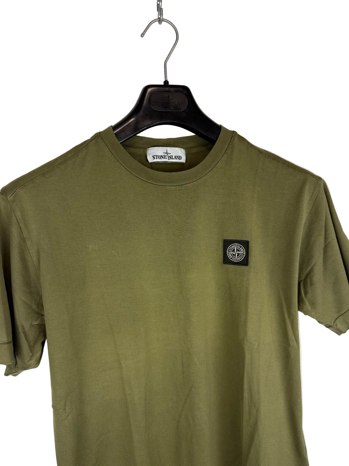 T-shirt verde oliva Stone Island - Taglia S - foto 3
