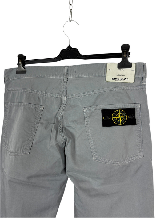Pantaloni Vintage grigio chiaro Stone Island - Taglia W34