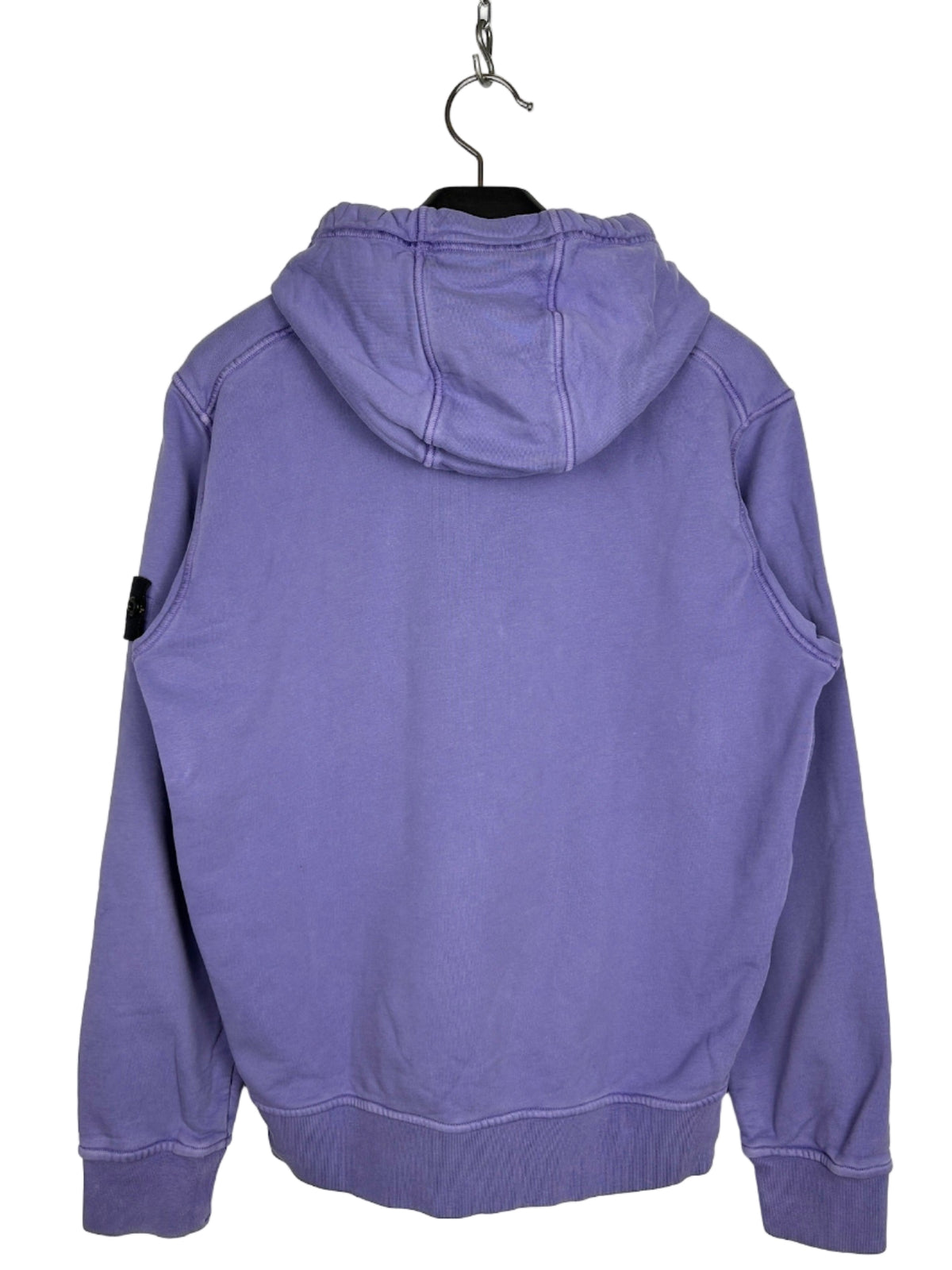 Felpa lilla con cappuccio Stone Island - Taglia M
