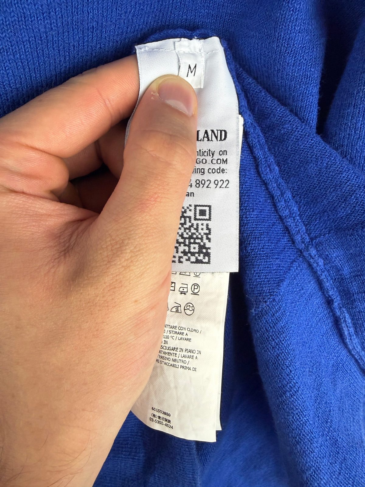 Maglione blu Stone Island - Taglia M - foto 7