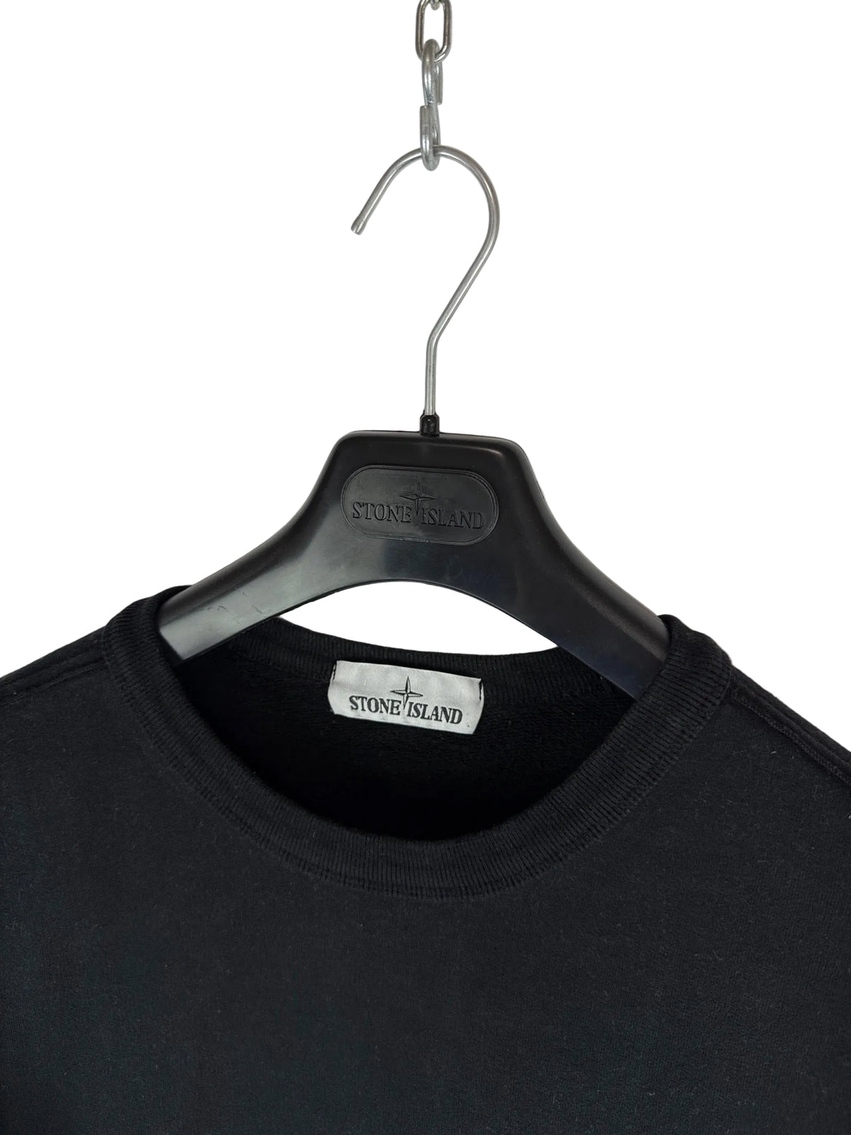 Felpa nera Stone Island - Taglia XXL