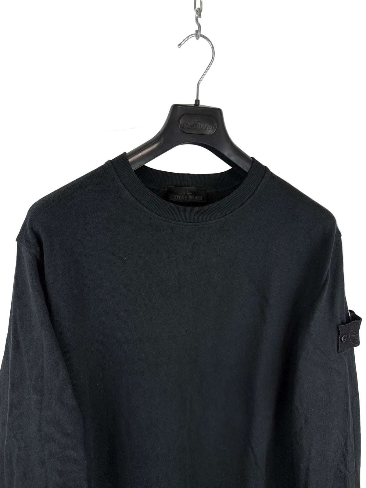 Felpa nera Ghost Stone Island - Taglia XXL - foto 3