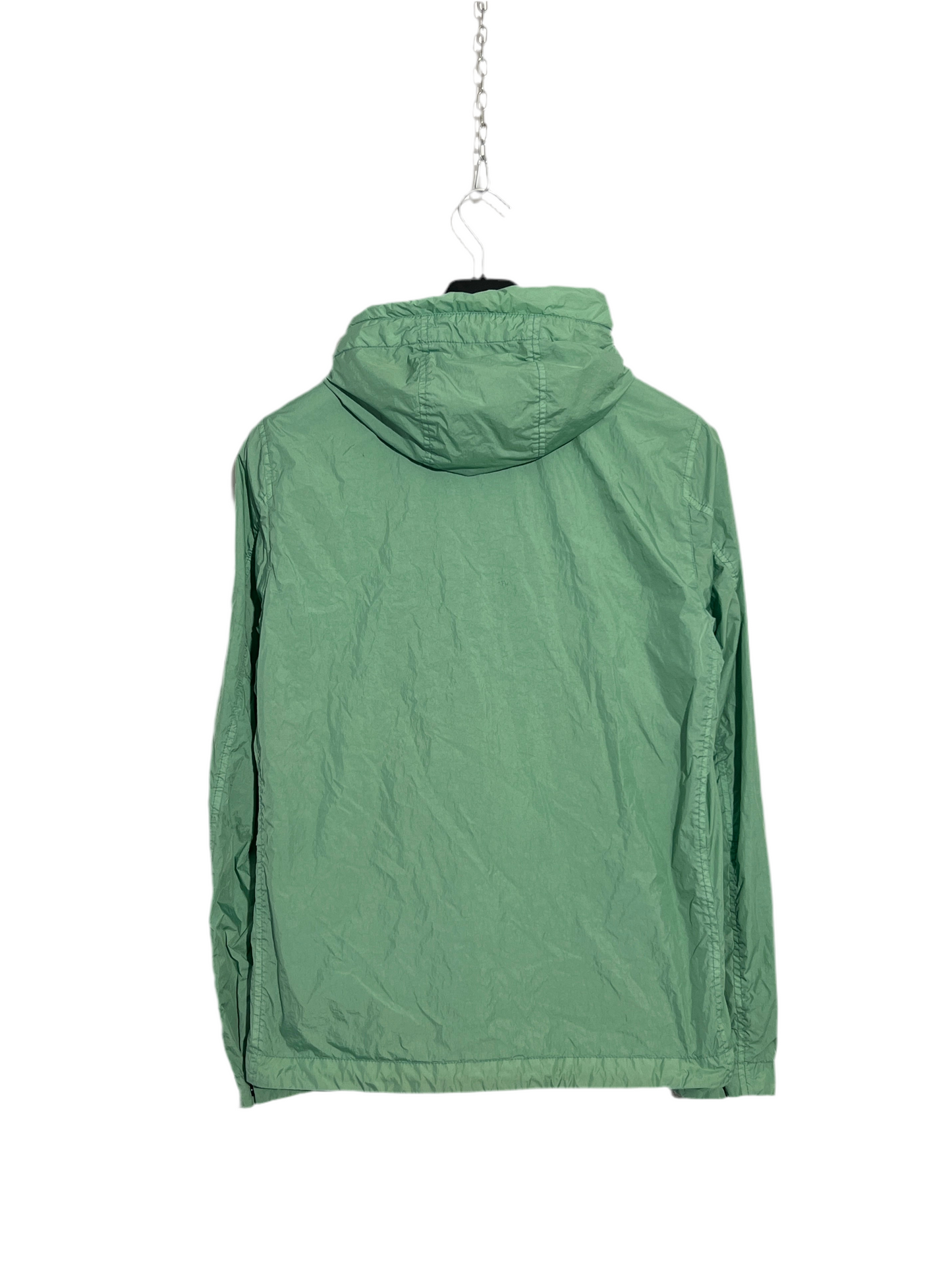 Giacca verde menta con zip e cappuccio Stone Island - Taglia Junior (14 anni, 170cm)