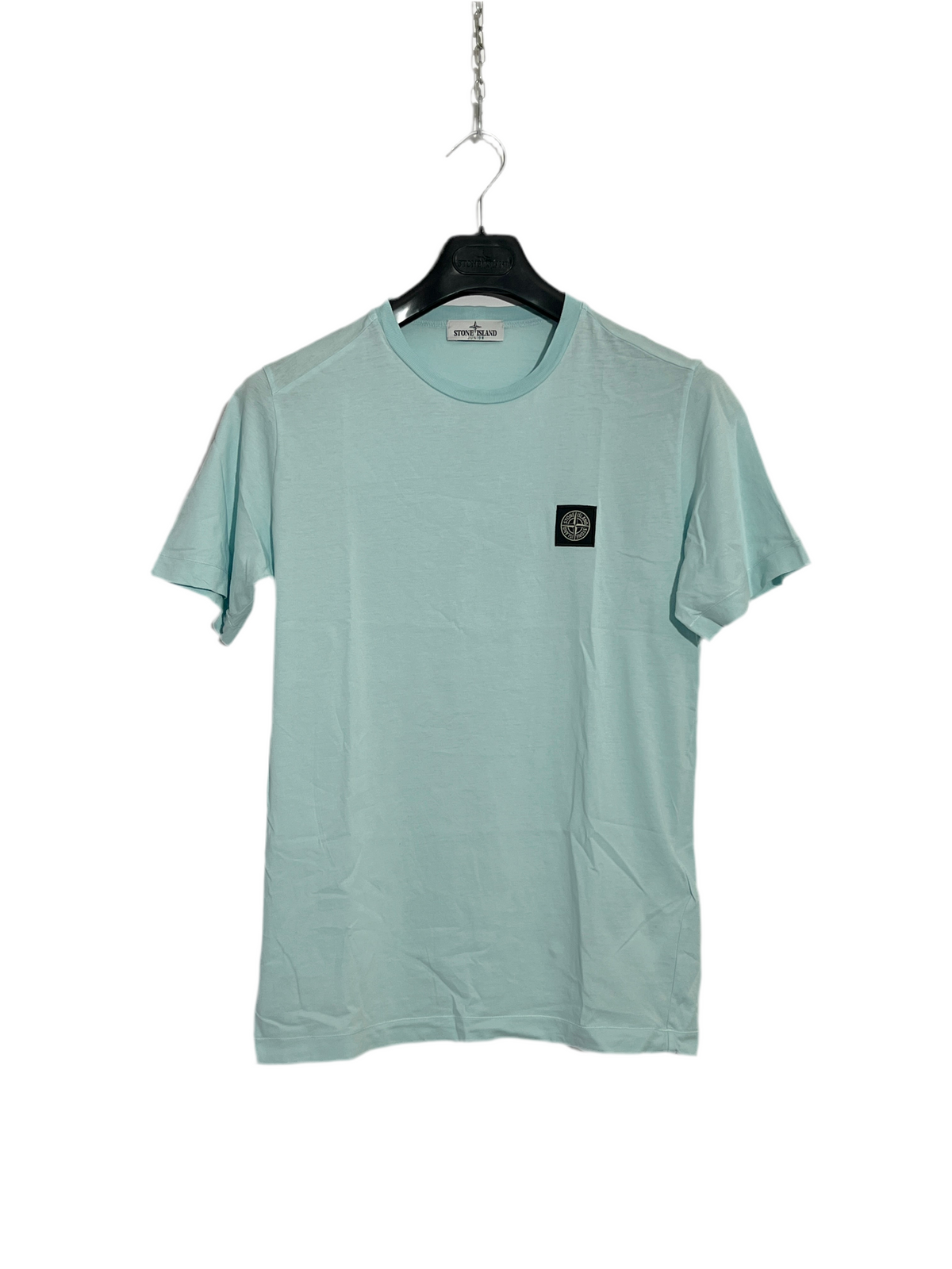 Turquoise Stone Island T-shirt - Junior size (14 years, 170cm)