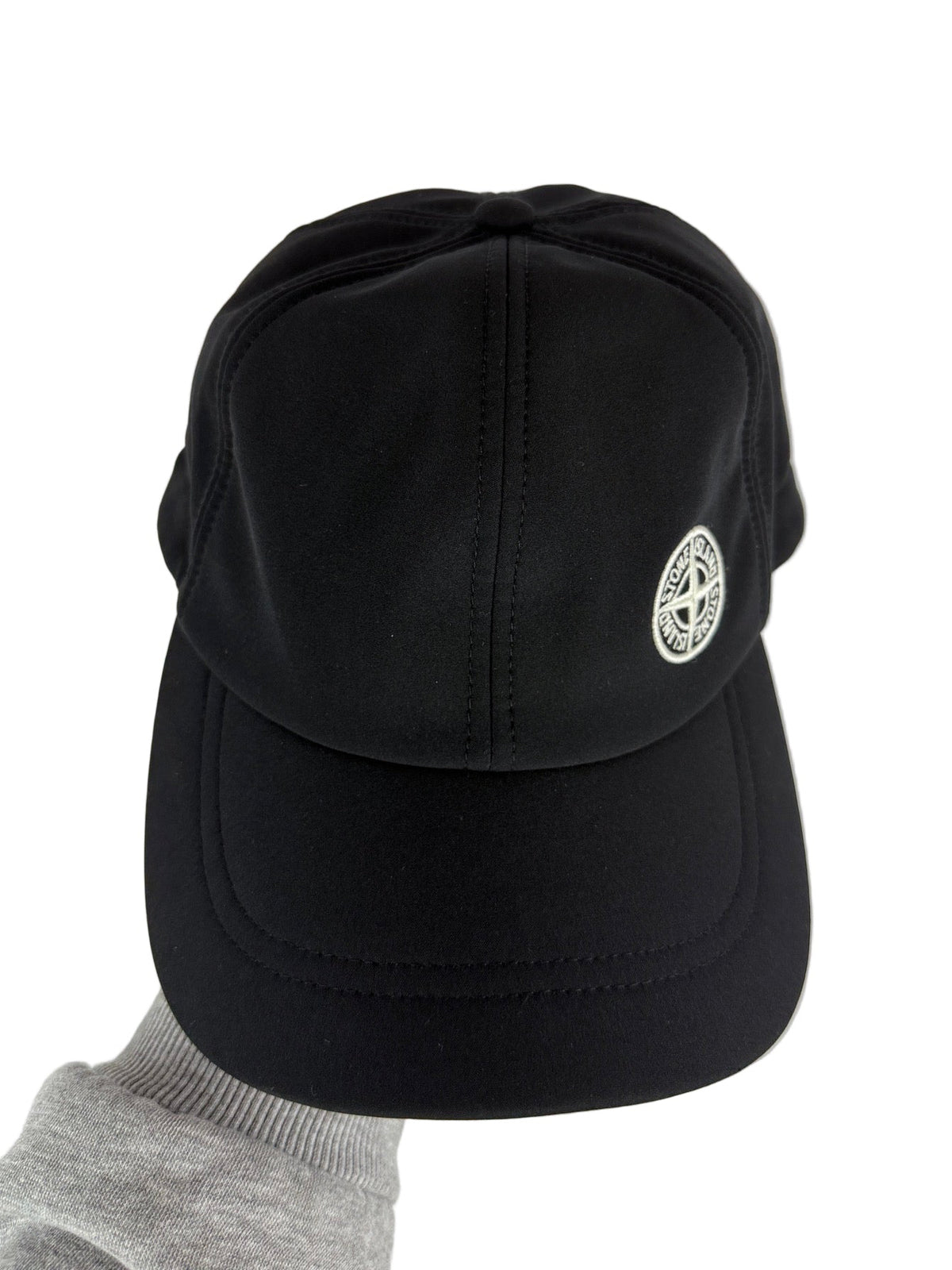 Cappello con visiera nero Stone Island - Taglia XL