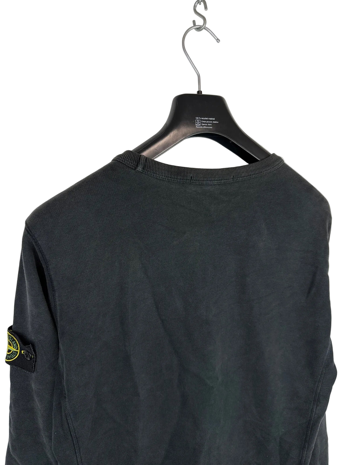 Felpa nera Stone Island - Taglia M