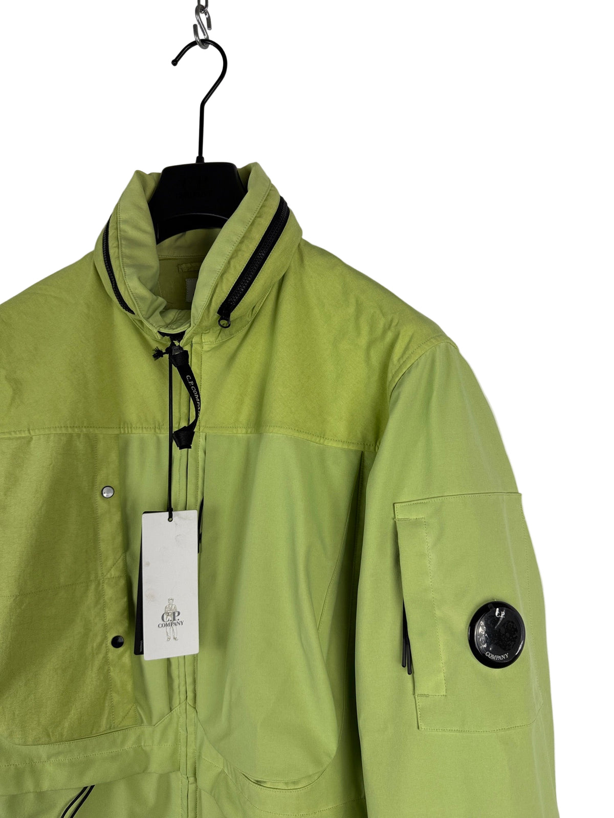 Giacca GD Shell verde lime C.P. Company (nuova con cartellino) - Taglia L
