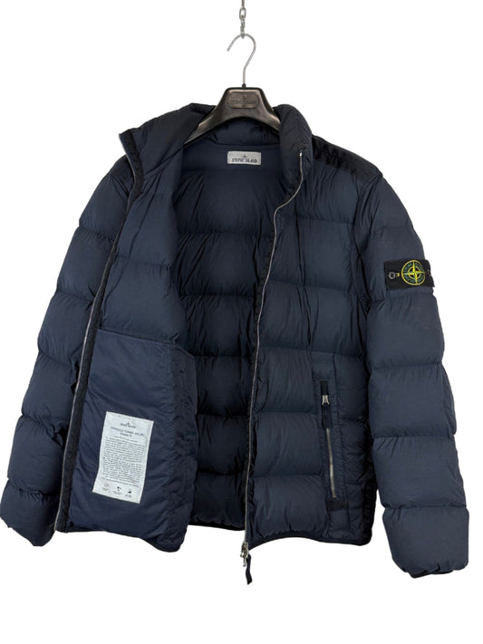 Giacca blu navy Seamless Tunnel Nylon Down-TC Stone Island - Taglia L