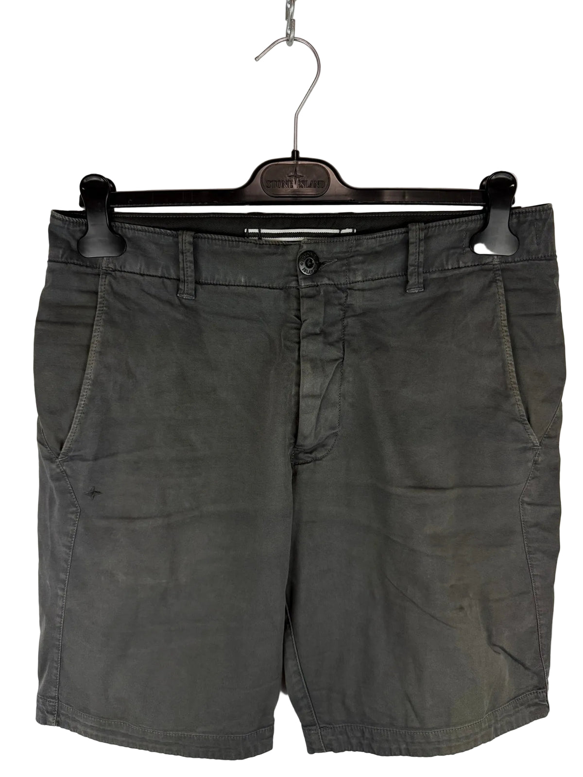 Pantaloncini grigi Stone Island Stellina - Taglia W30