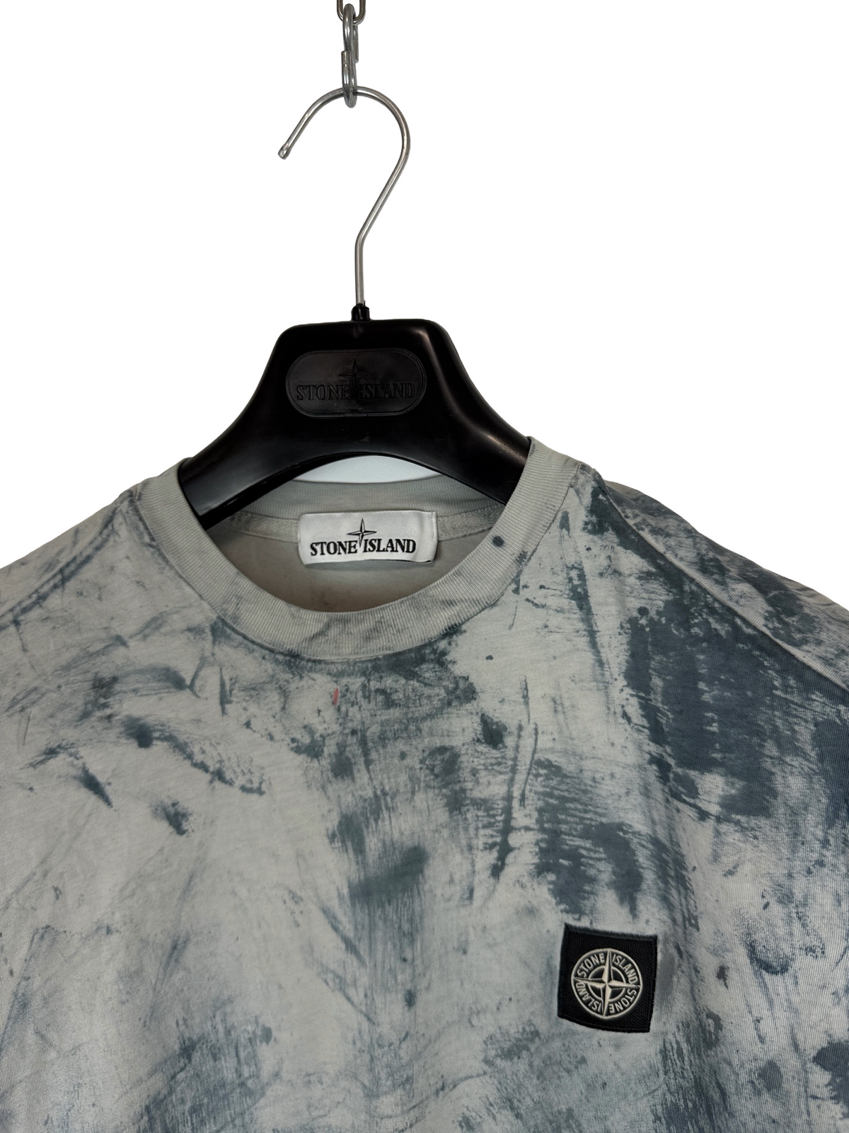 T-shirt grigia Stone Island - Taglia M