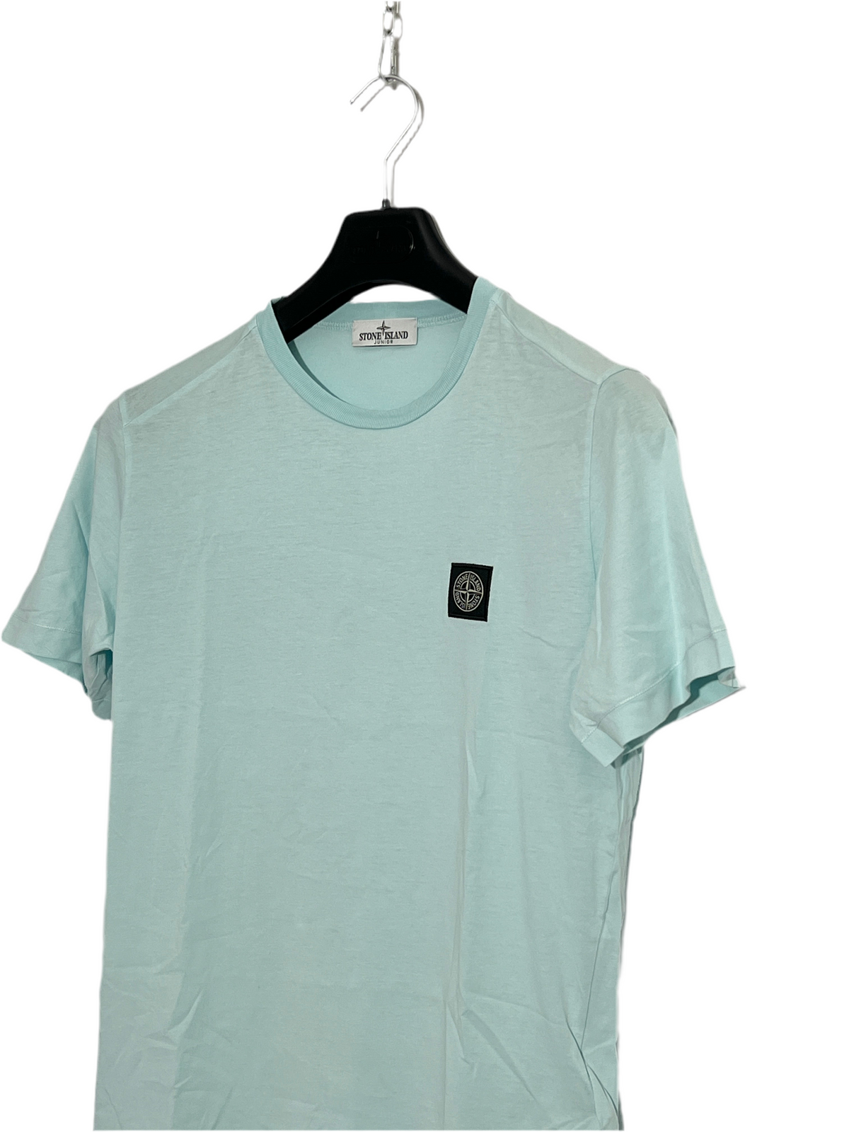 Turquoise Stone Island T-shirt - Junior size (14 years, 170cm)