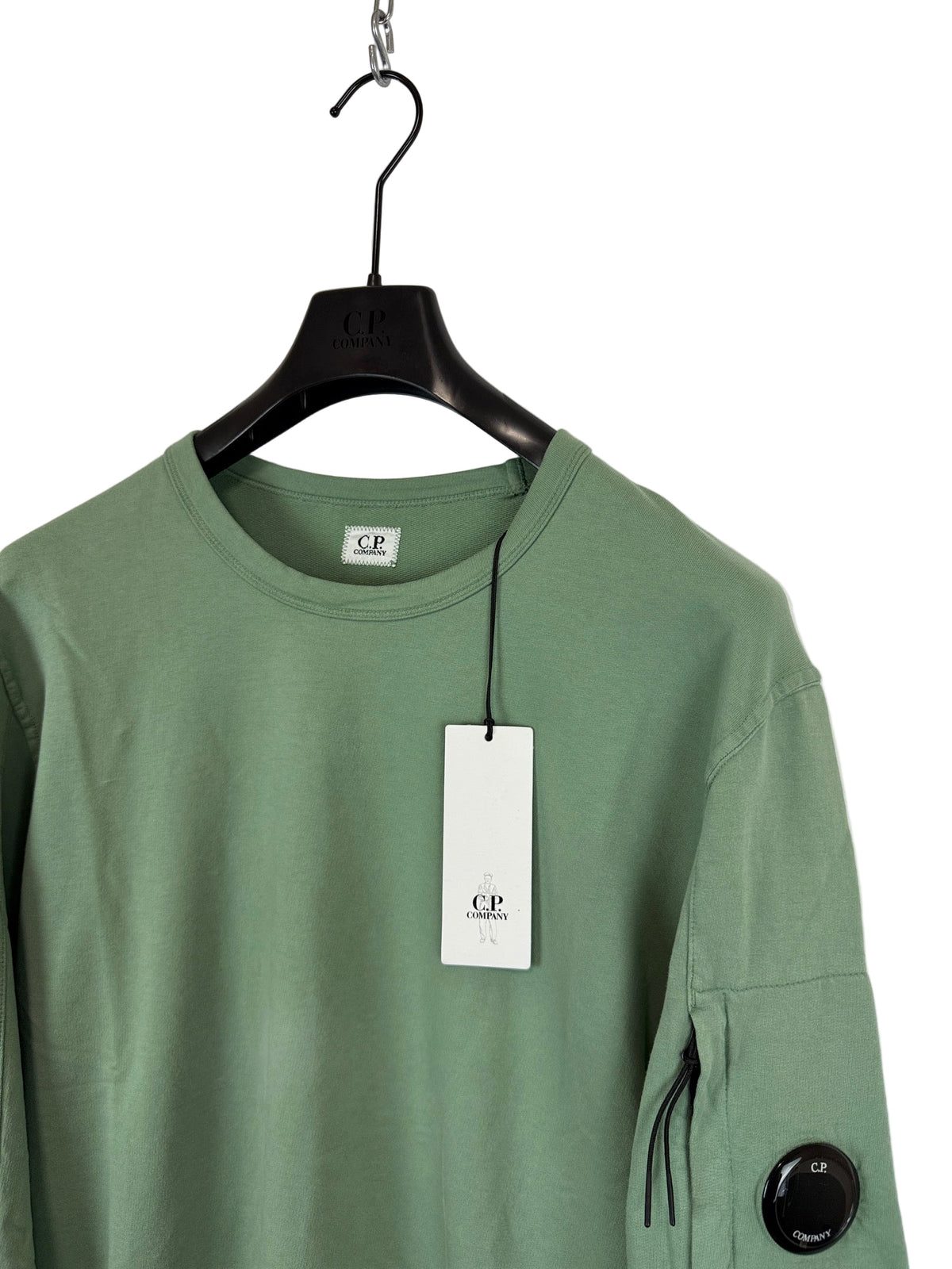 Felpa verde C.P. Company (nuova con cartellino) - Taglia XL
