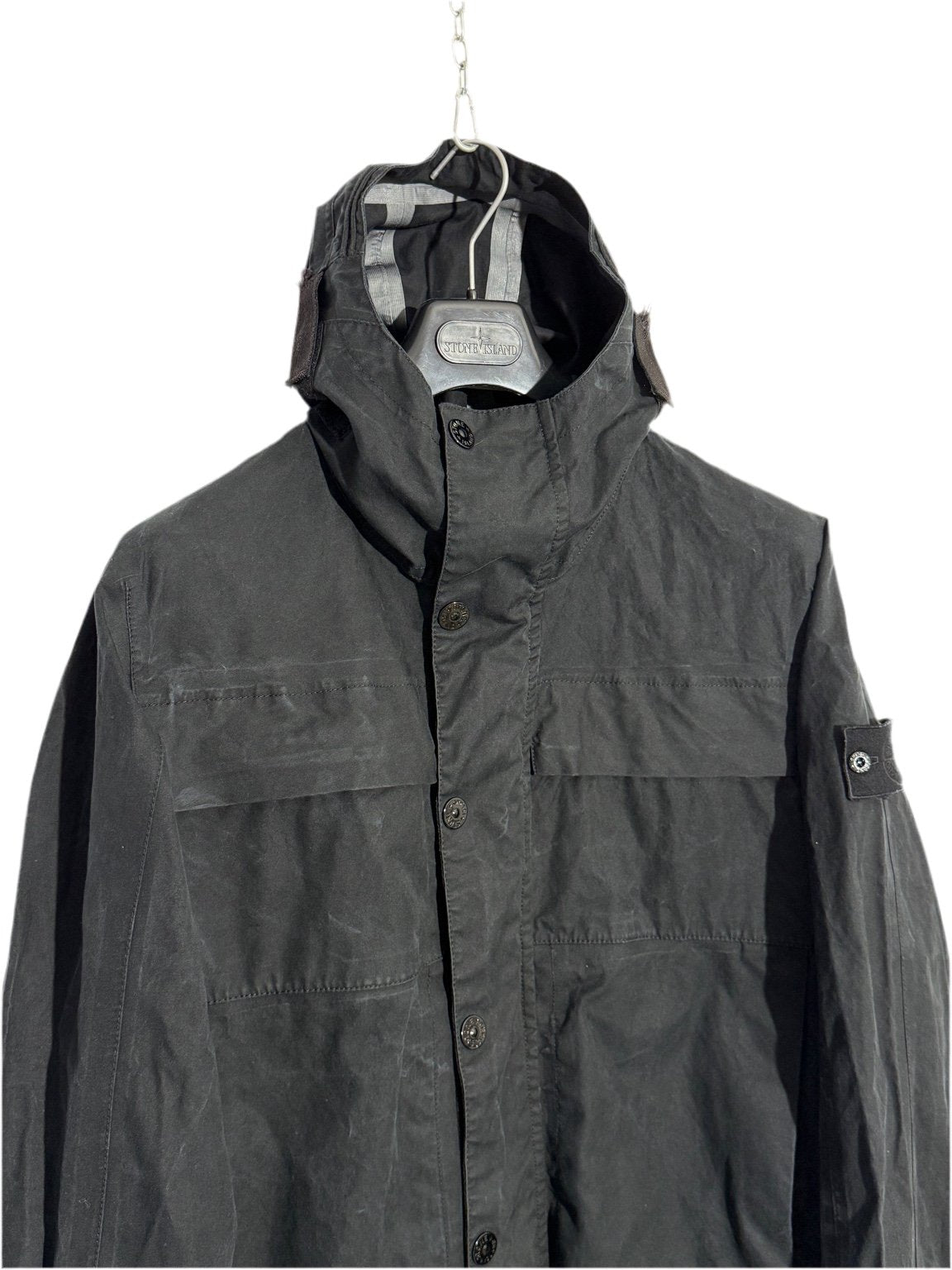 Giacca Ghost nera Ventile Stone Island del 2011 - Taglia XL