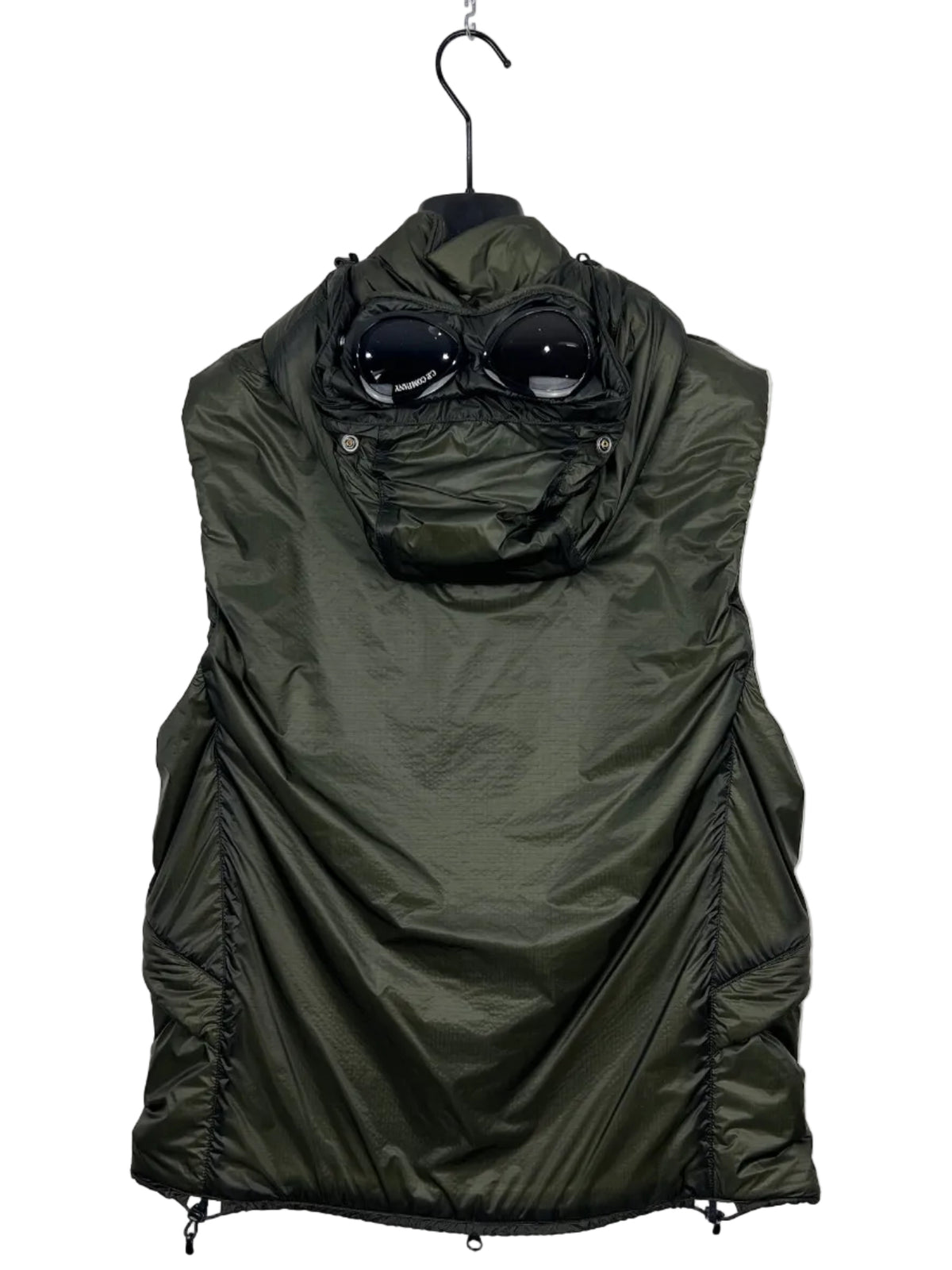 Giacca smanicato Goggle Nada Shell con chiusura a zip C.P. Company (nuova con cartellino) - Taglia M