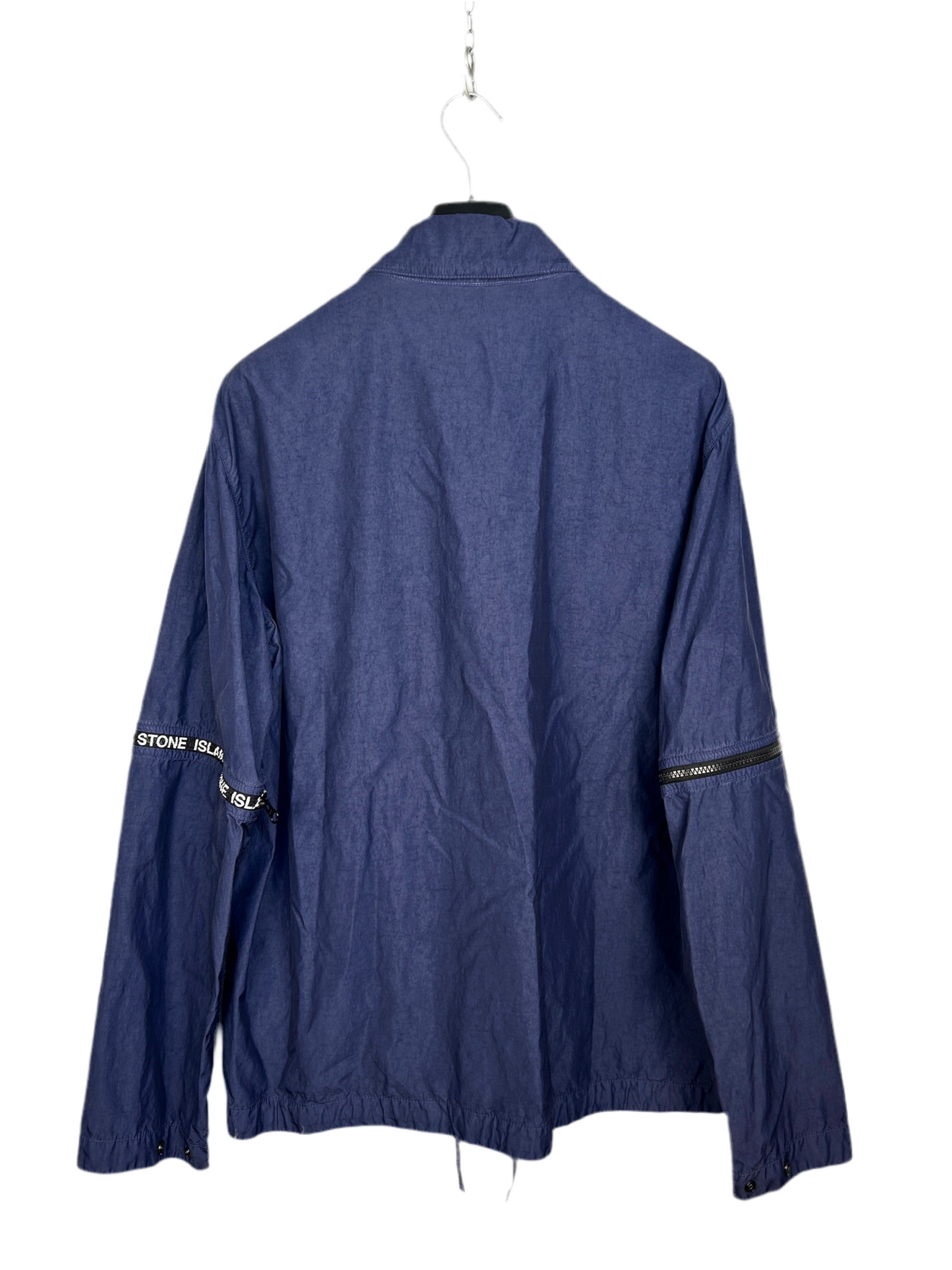 Giacca-camicia blu navy “Cupro Nylon-TC” Stone Island - Taglia L