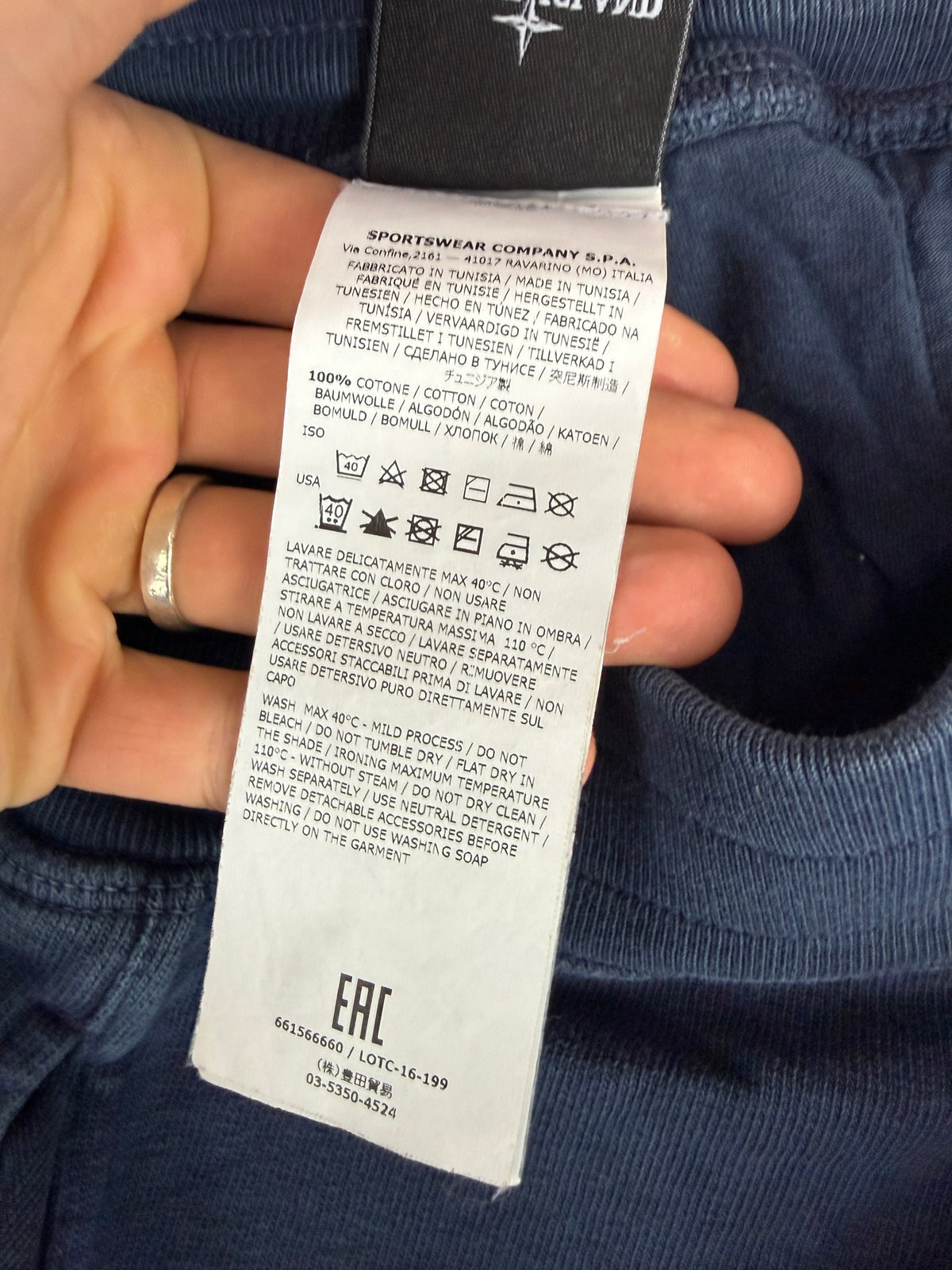 Pantaloni di tuta blu Stone Island - Taglia M