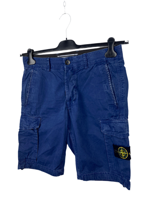 Pantaloncini cargo blu Stone Island - Taglia W31