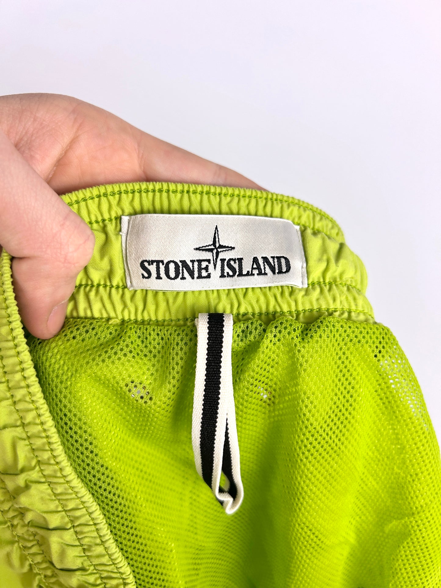 Costume verde fluo Stone Island - Taglia S