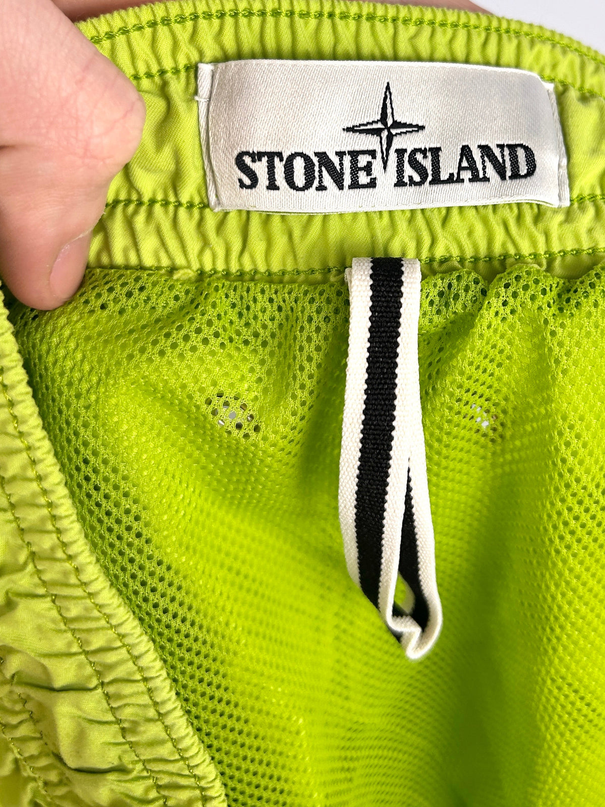Costume verde fluo Stone Island - Taglia S