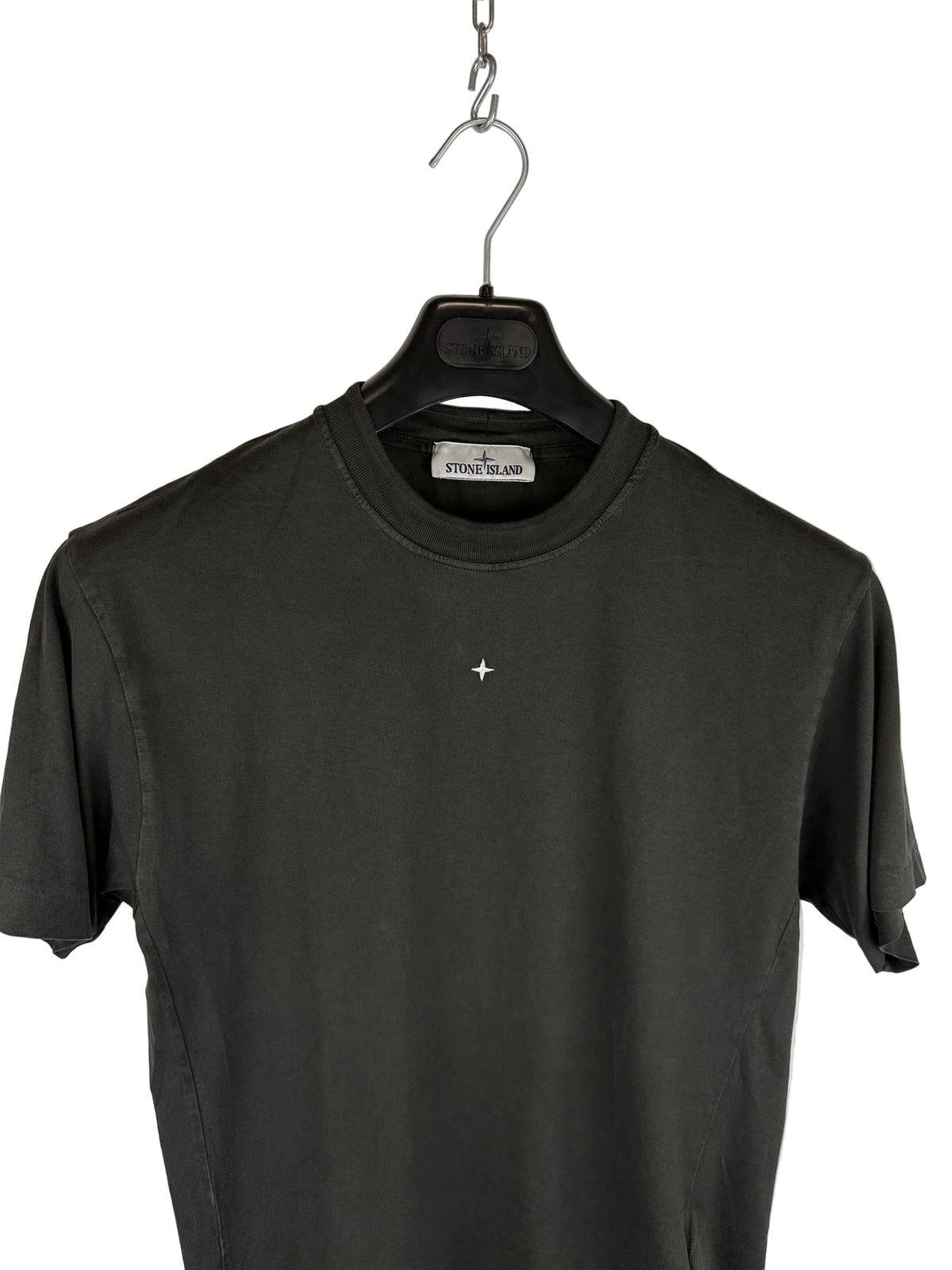 T-shirt nera Stellina Stone Island - Taglia S