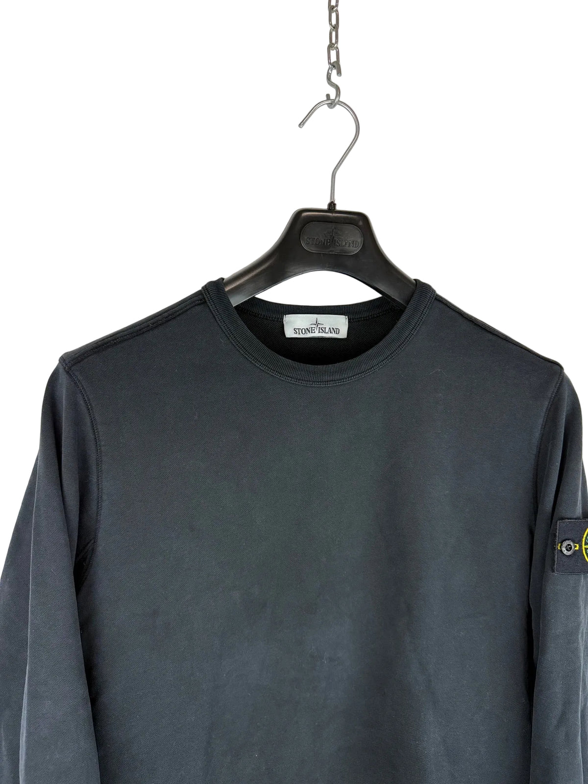 Felpa nera Stone Island - Taglia M