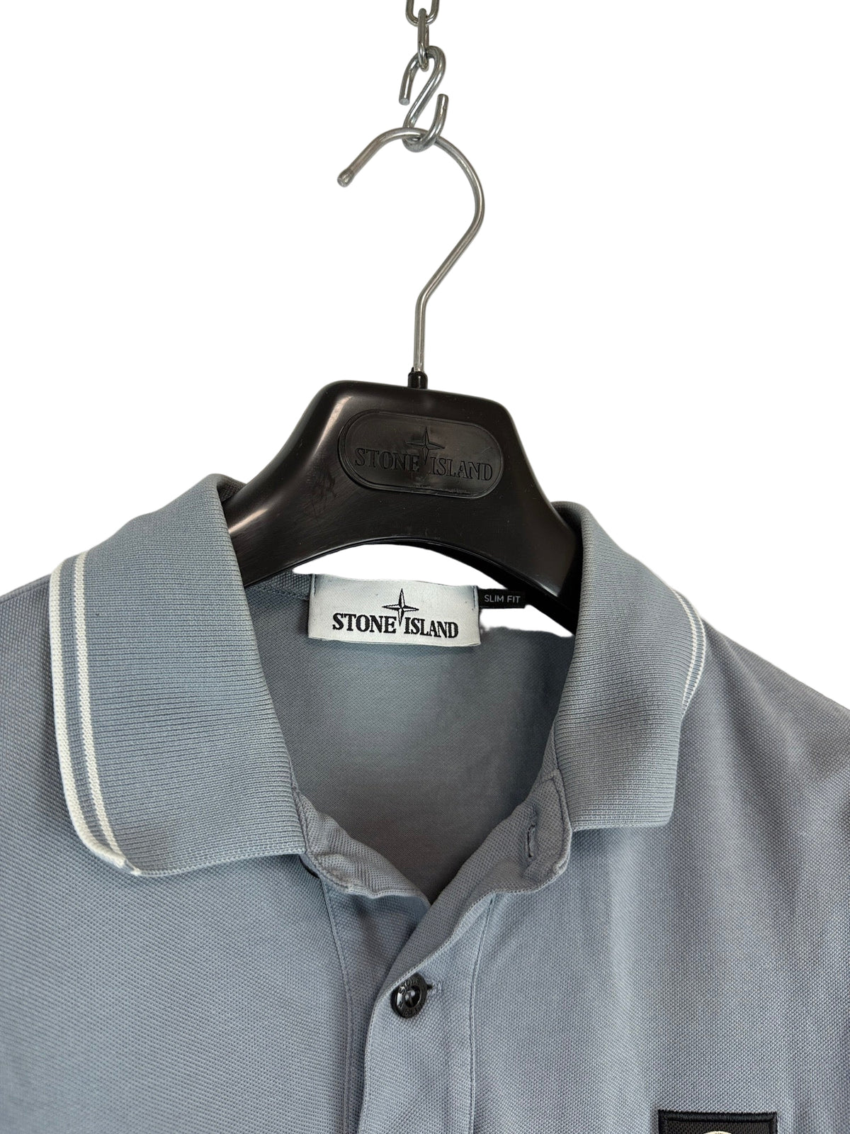 Polo grigia Stone Island - Taglia M
