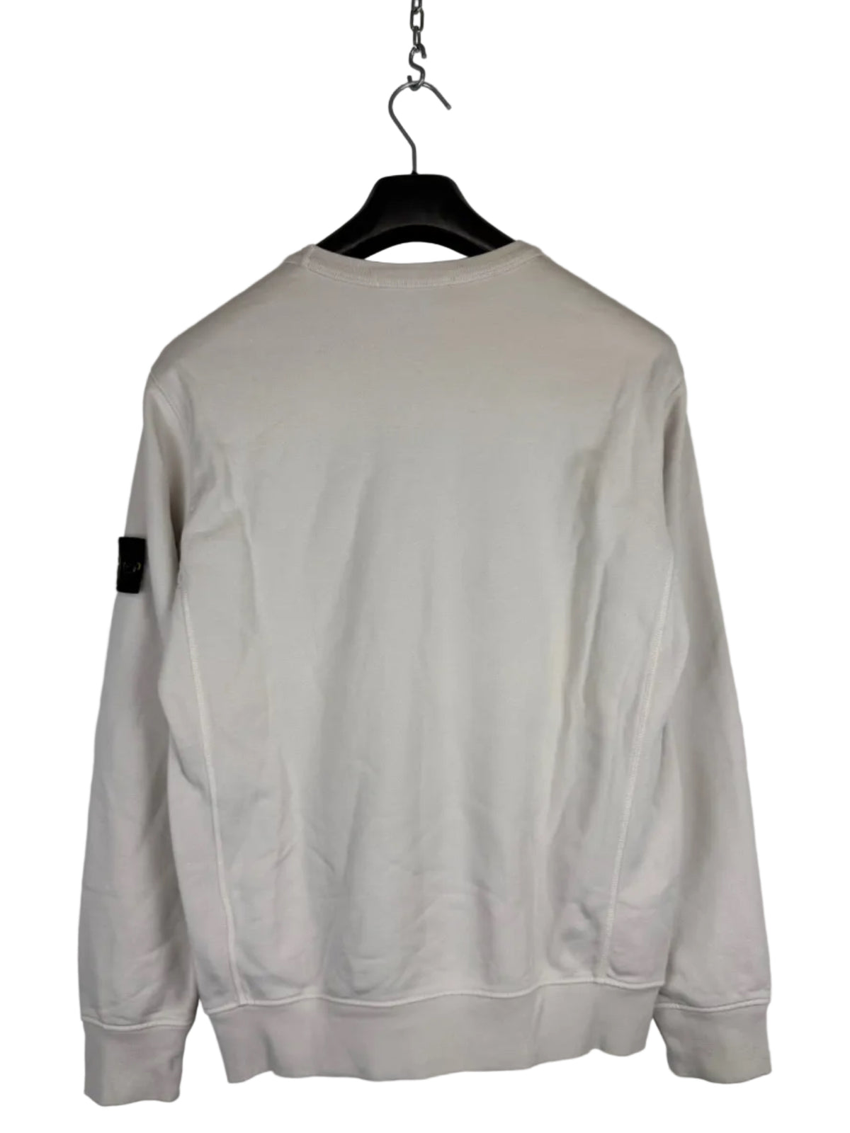 Felpa bianco panna Stone Island - Taglia M
