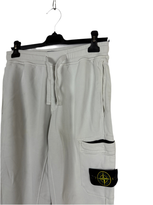 Pantaloni di tuta bianchi Stone Island - Taglia S