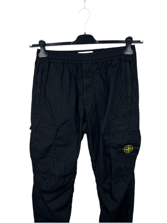 Pantaloni cargo neri Stone Island - Taglia W31