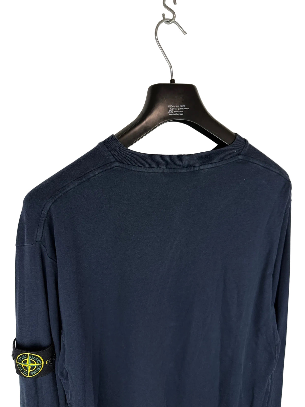 Felpa leggera blu navy Stone Island - Taglia XXL - foto 6
