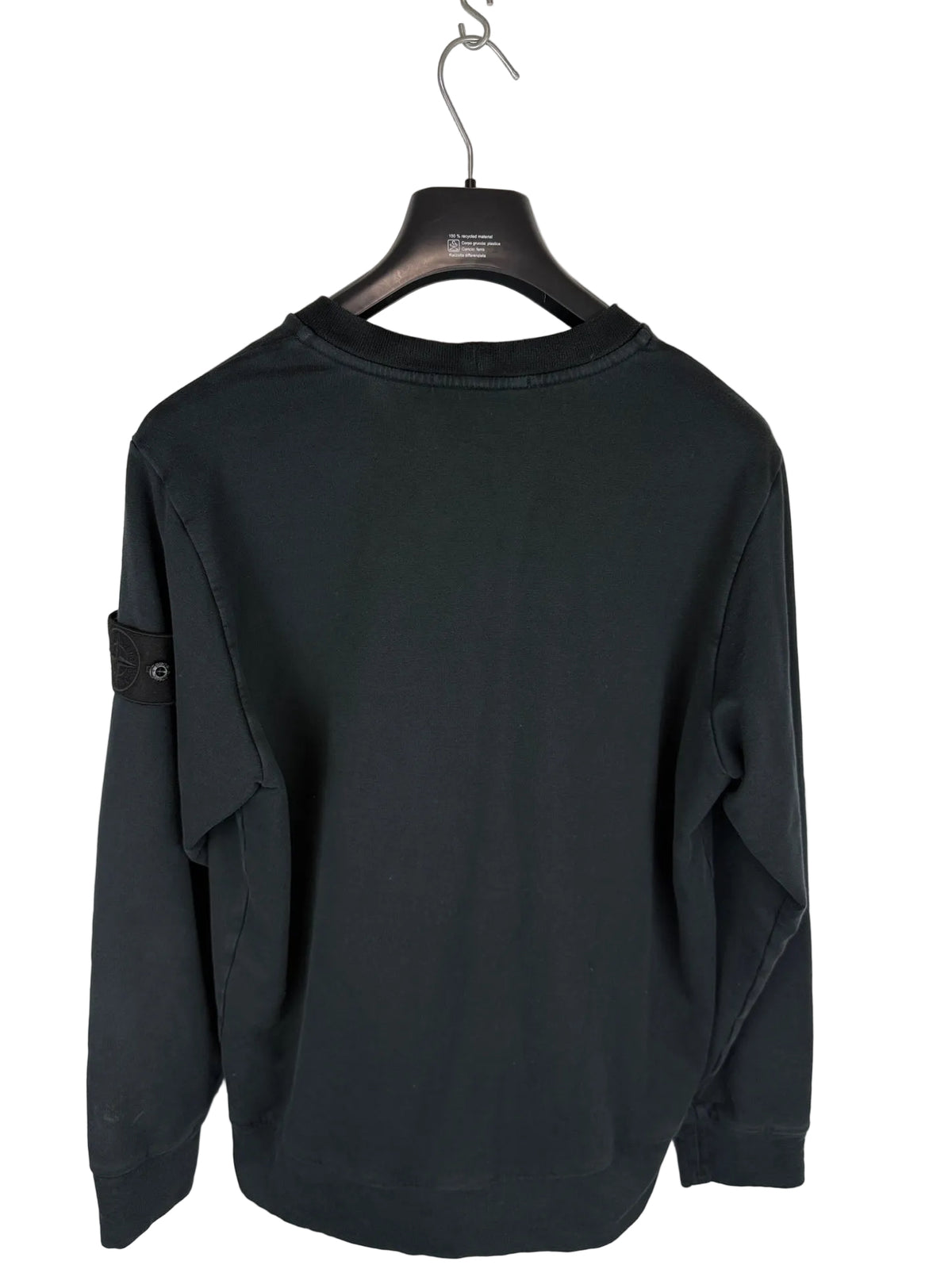 Felpa nera Ghost Stone Island - Taglia S - foto 5