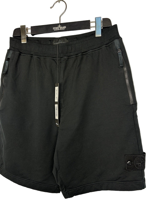 Black Stone Island Ghost sweat shorts (brand new with tags) – Size M