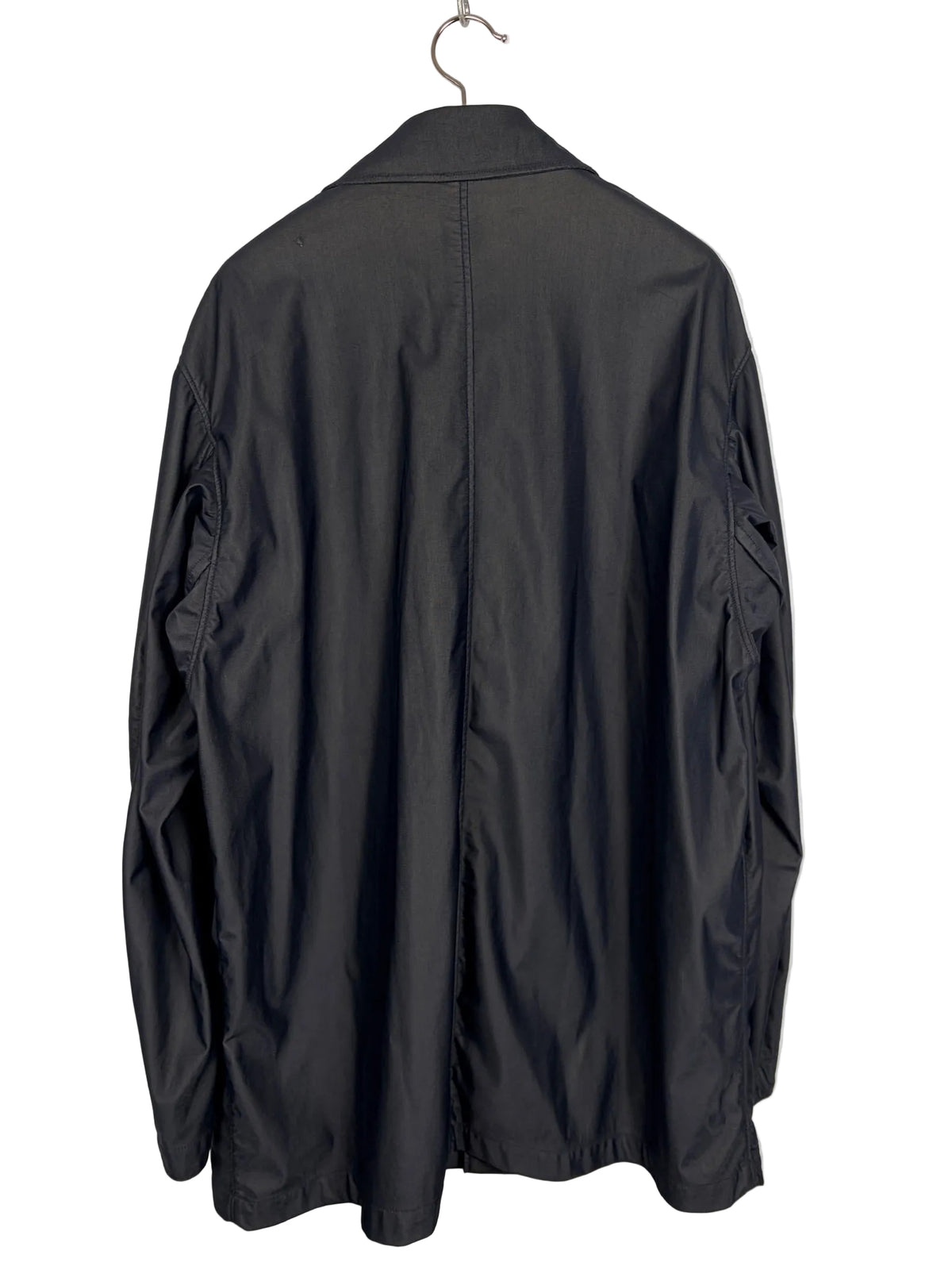 Giacca Vintage nera con chiusura a zip e bottoni Stone Island - Taglia XL