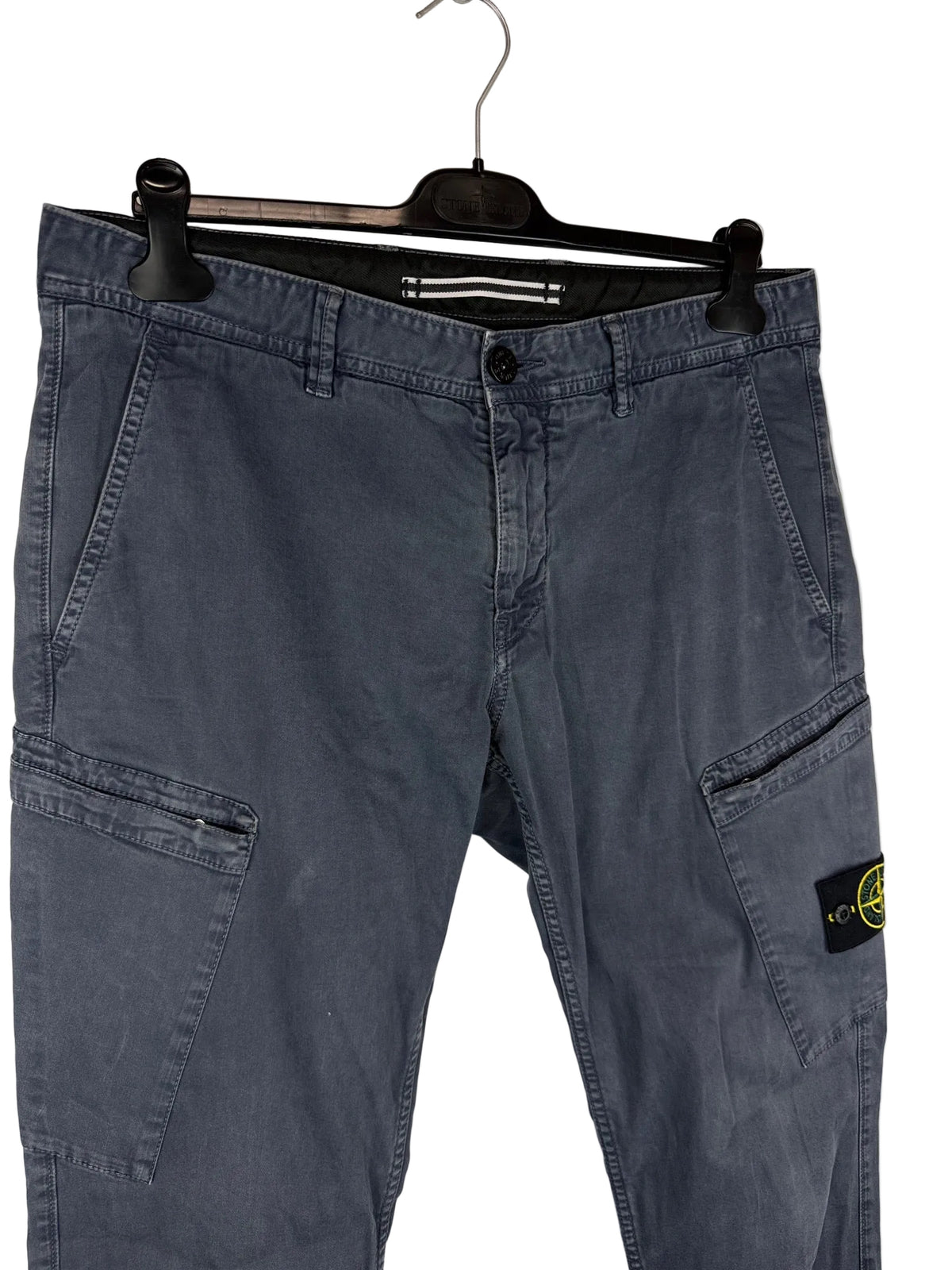 Pantaloni cargo blu navy Stone Island - Taglia W34