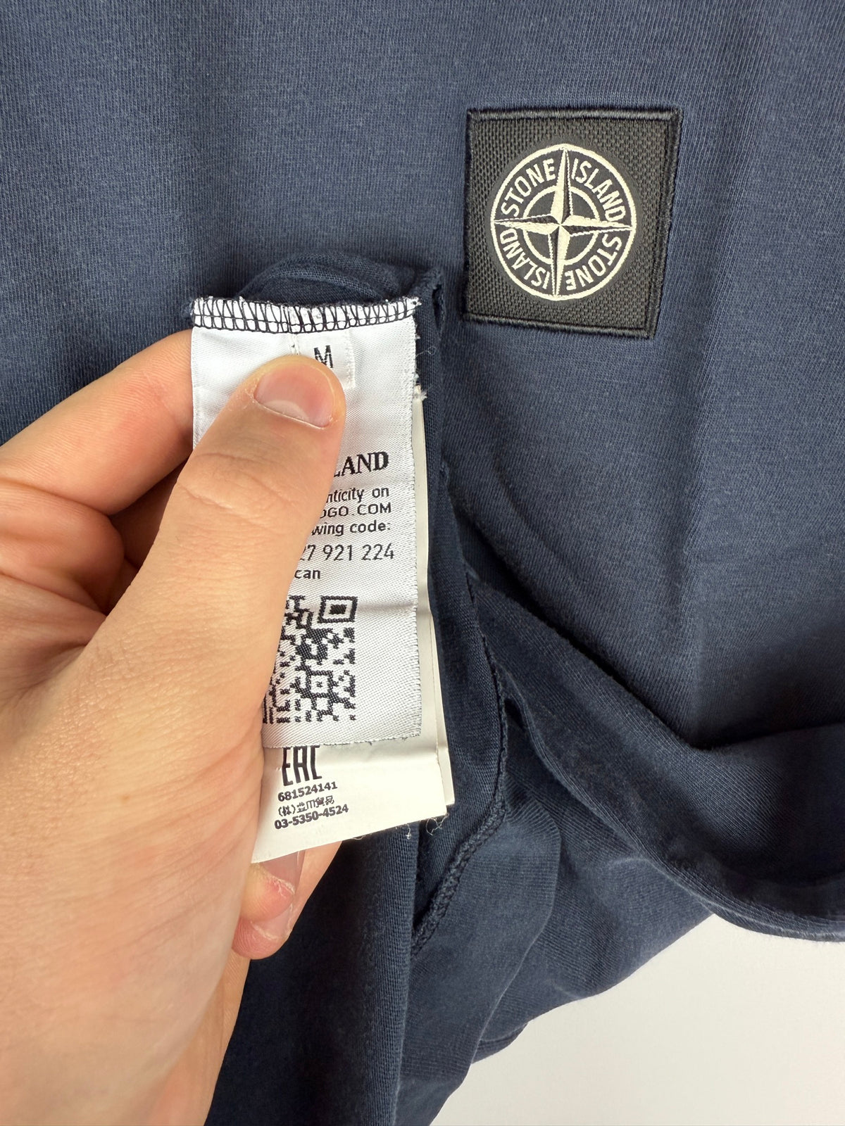 T-shirt blu Stone Island - Taglia M
