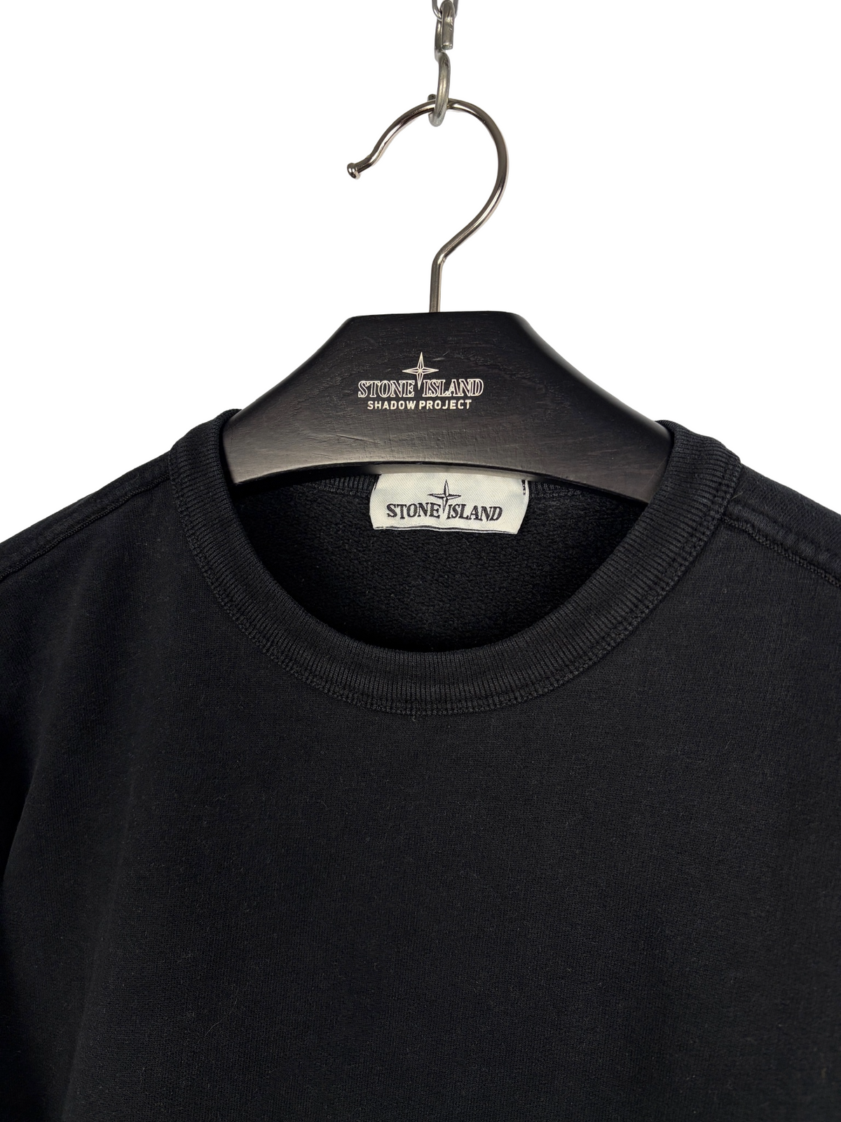 Felpa nera Stone Island - Taglia M