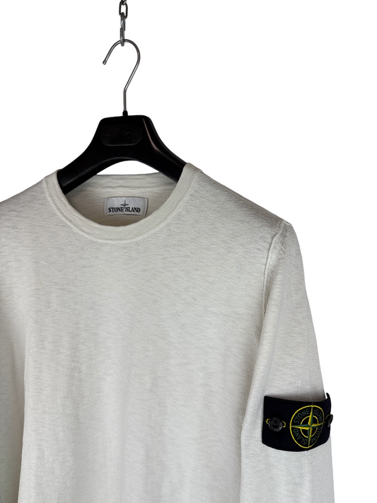 Maglione bianco Stone Island - Taglia L