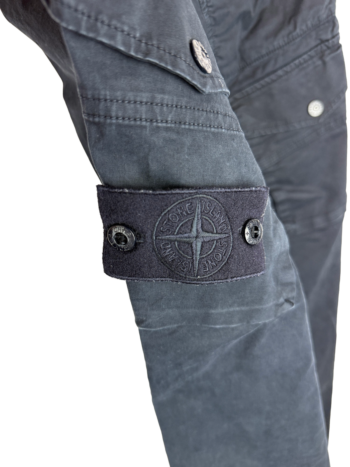 Pantaloni cargo blu navy Ghost Stone Island - Taglia 44