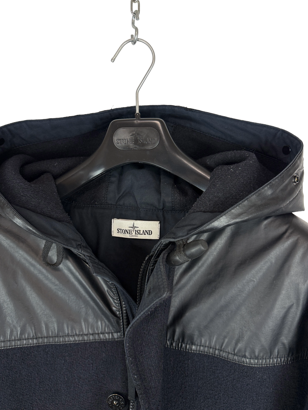 Giacca Montgomery Panno Speciale Mussola Gommata Stone Island - Taglia 3XL