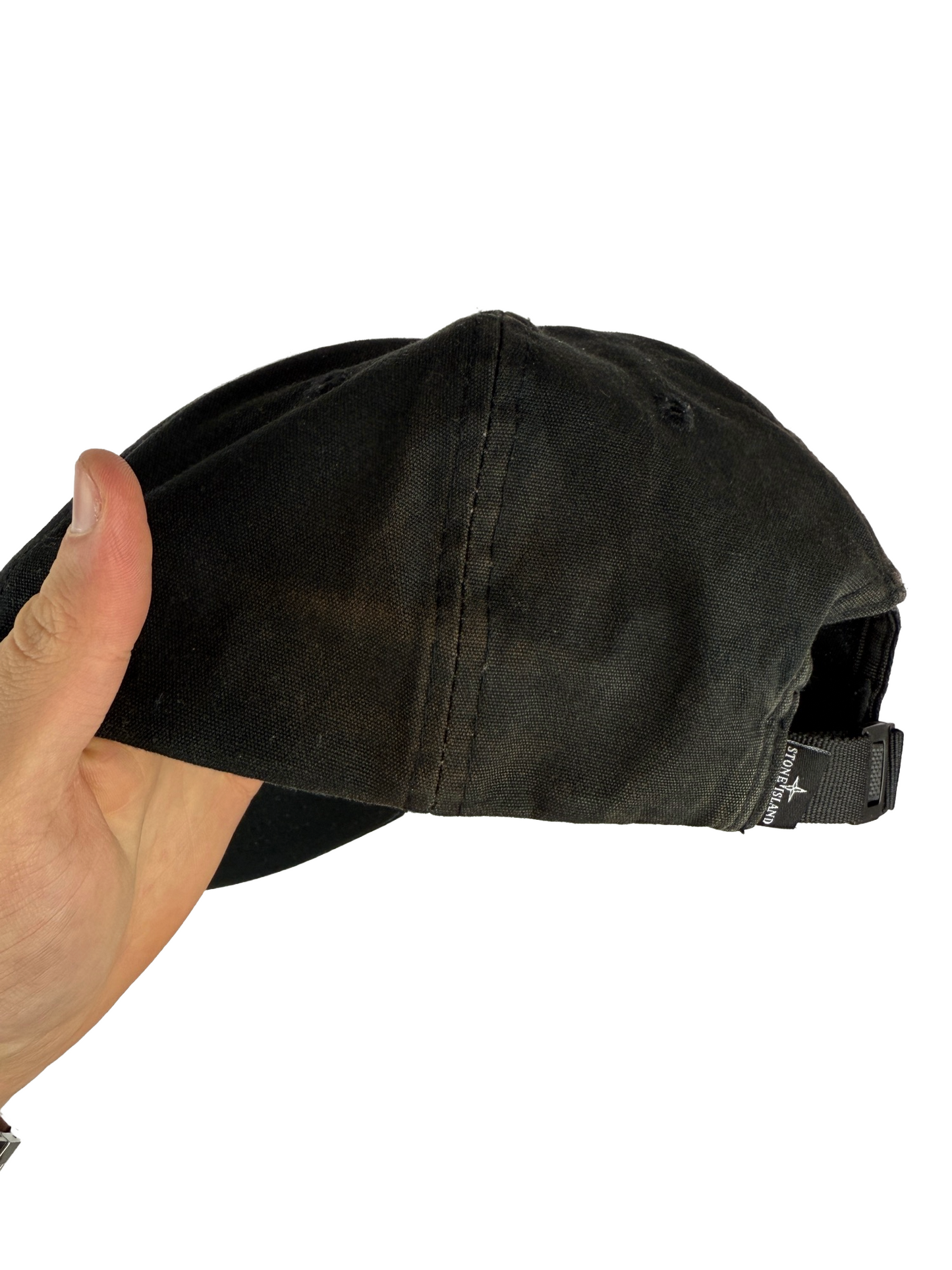 Cappello con visiera nero Stone Island - Taglia unica