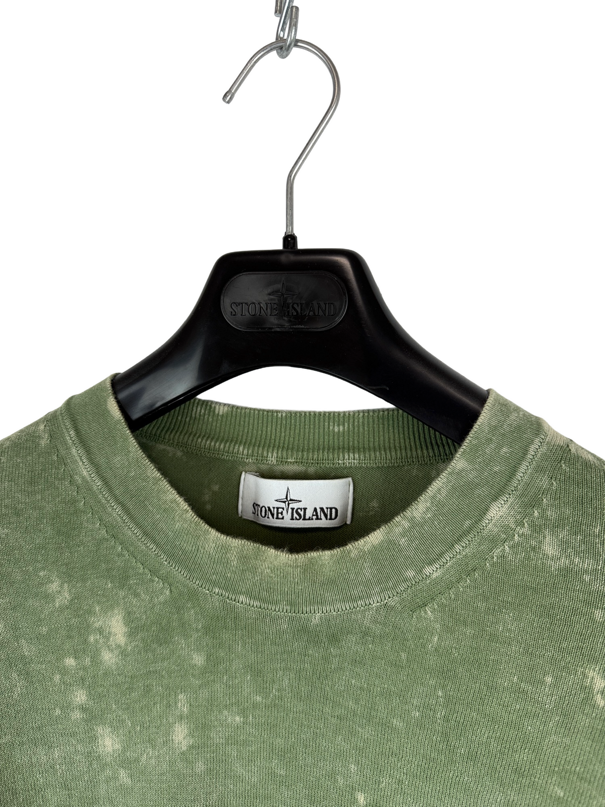 Green tie-dye Stone Island sweater - Size XL
